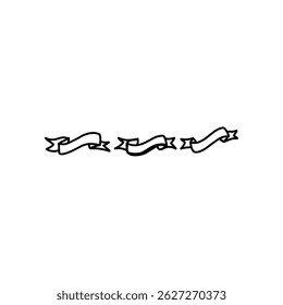 Scribble doodle underline emphasis line shape set. Hand drawn brush stroke highlight speech bubble cloud sparkle arrow element in childish drawing style. Simple vector illustrations. Editable stroke.