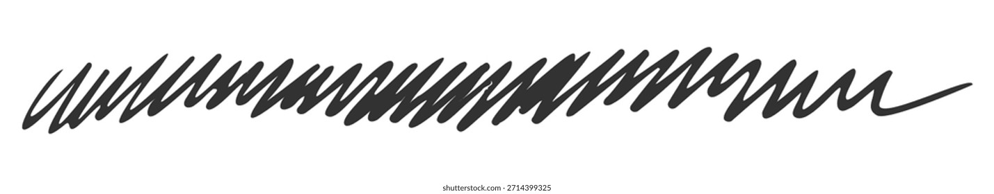 Elemento Scribble simbolizado emoção intensa