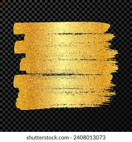 Esgrima con un marcador de oro. garabato estilo garabato. Elemento de diseño dibujado a mano dorada sobre fondo transparente oscuro. Ilustración del vector