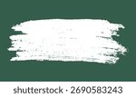 Scribble hand drawn in chalk on Green background. Chalk brush stroke Vector illustration