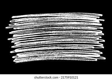 Esgrima mano dibujada en tiza sobre fondo negro. Elemento de mancha monocromo. Imagen generada digitalmente. Ilustración vectorial, Eps 10.