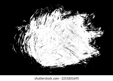 Esgrima mano dibujada en tiza sobre fondo negro. Elemento de mancha monocromo. Imagen generada digitalmente. Ilustración vectorial, Eps 10.