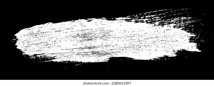 Scribble hand drawn in chalk on black. Panoramic background. Wide horizontal long banner. Design element. Vector illustration, Eps 10.
