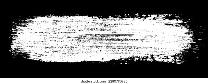 Scribble hand drawn in chalk on black. Panoramic background. Wide horizontal long banner. Design element. Vector illustration, Eps 10.
