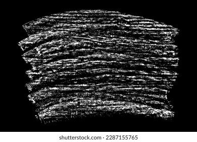 Esgrima mano dibujada en tiza sobre fondo negro. Elemento de mancha monocromo. Imagen generada digitalmente. Ilustración vectorial, Eps 10.