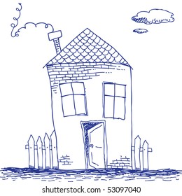 Scribble house