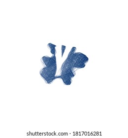 Scribble Letter Y Logo. Alphabet-Logo, Vektordesign.