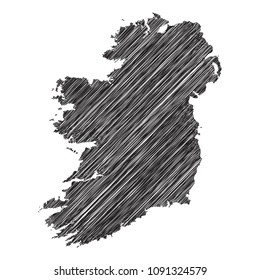 Sketch Map Of Ireland Ireland Map Sketch Images, Stock Photos & Vectors | Shutterstock