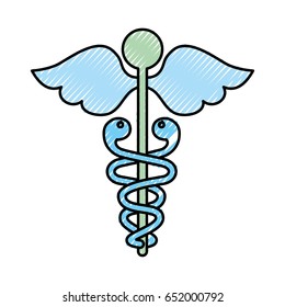 scribble medical symbol