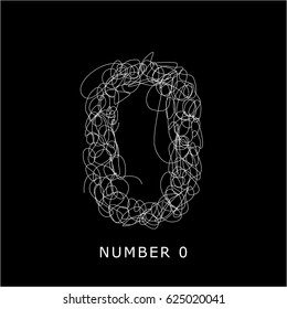 Scribble Number Zero