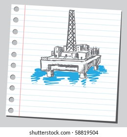 Scribble oil platform