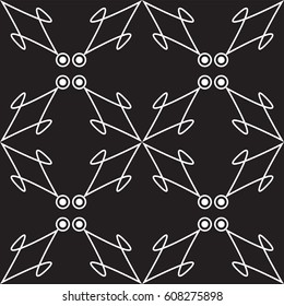 scribble pattern black