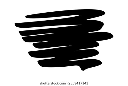 Scribble pen hatching handwriting doodle
