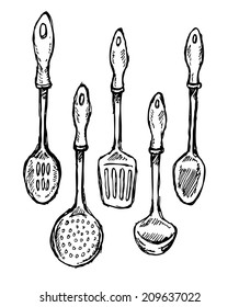 Scribble Series : Kitchen 1