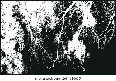 forma de rabisco, formas geométricas abstratas em fundo branco