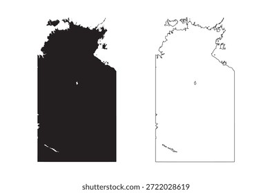 Scribble sketch style vector illustration of the Sumatra island map outline