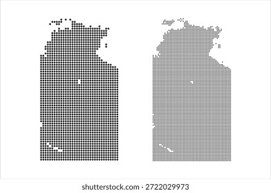 Ilustración vectorial de estilo de boceto de garabatos del contorno del mapa de la isla de Sumatra