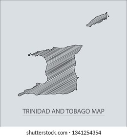 Map Trinidad Tobago Drawing Map On: เวกเตอร์สต็อก (ปลอดค่าลิขสิทธิ์ ...