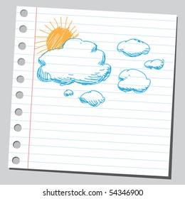Scribble sky