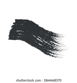 scribble stain acrylic paint strokes vector illustration