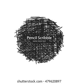 Scribble vector design elements for your text banners