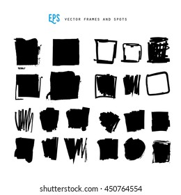 Scribble vector forms set vector.