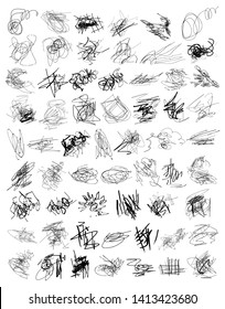 Scribble Vector Graphic Pack 01