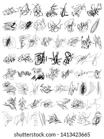 Scribble Vector Graphic Pack 02