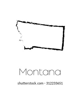 2,144 Montana state outline Images, Stock Photos & Vectors | Shutterstock