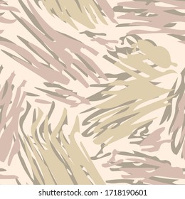 Scribbles Seamless Pattern. Abstract Background.