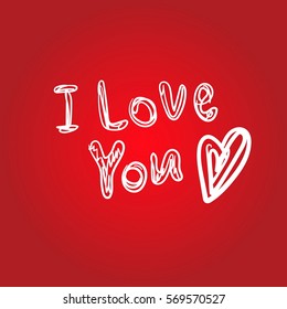Script concept quote with text Happy Valentines Day. Vector illustration