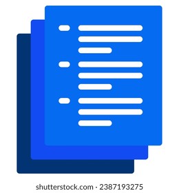 Script icon for web, UIUX, infographic, etc