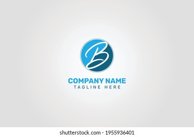 Script Latter B Vector logo