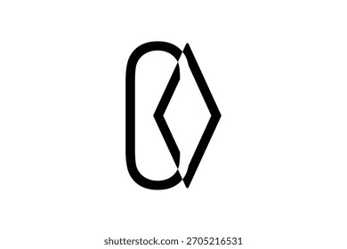 Vetor de logotipo de aplicativo de script: design de ícone do assistente AI do editor de código moderno