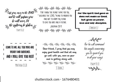 11,980 Bible verse typography Images, Stock Photos & Vectors | Shutterstock