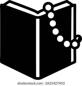 scripture icon black and white design