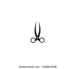scrissor icon vector design element logo template