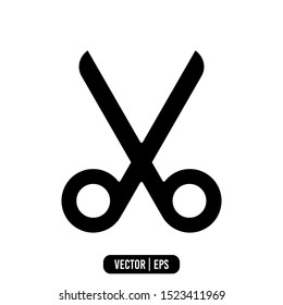 Scrissor Simple Icon Vector Design