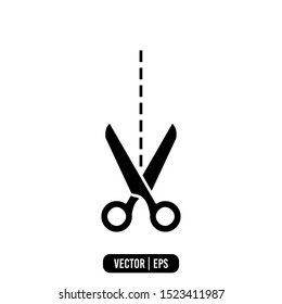 Scrissor Simple Icon Vector Design
