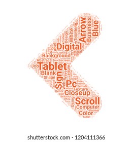 Scroll arrow icon