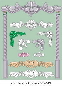 Scroll Design Mosaic