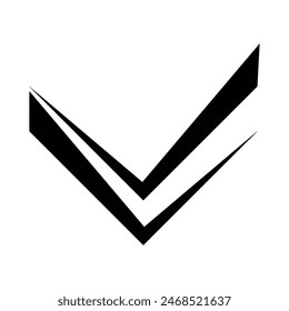 scroll down icon illustration design