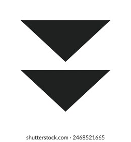 scroll down icon illustration design