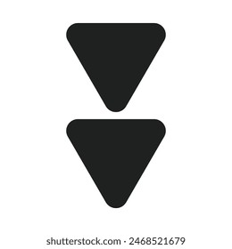scroll down icon illustration design