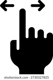 scroll glyph icon illustration vector