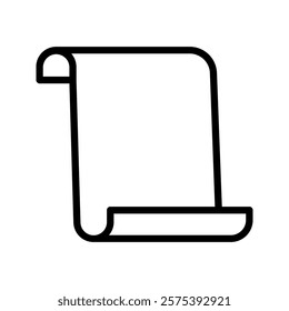 scroll icon color editable on white background