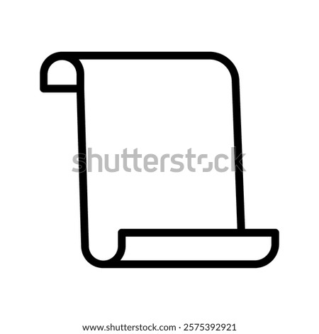 scroll icon color editable on white background
