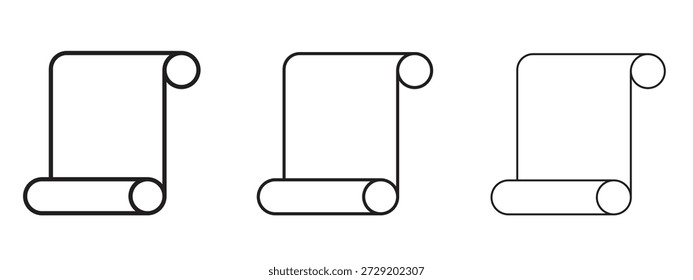Bildlaufsymbol für Info-Grafiken, Design-Elemente und Websites