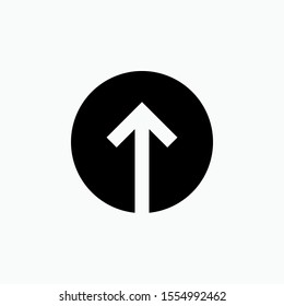 Scroll Up Icon - Vector, Sign and Symbol for Design, Presentation, Website or Apps Elements.  