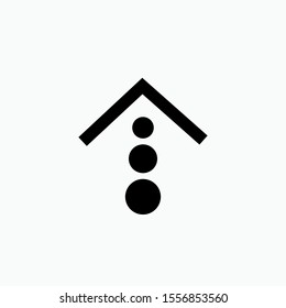 
Scroll Up Icon - Vector, Sign and Symbol for Design, Presentation, Website or Apps Elements. 